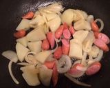 じゃがいもとウインナーのケチャップ炒め作り方3写真