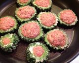 苦くない☆ケチャップベースのゴーヤ肉詰め作り方6写真