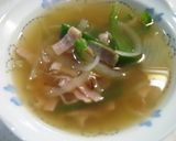 ベーコンと野菜のコンソメスープ作り方5写真