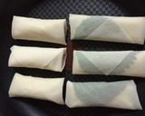 鶏胸肉1枚で2人分☆2種類♪春巻き作り方5写真