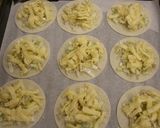 （仮）ねぎと山椒の餃子の皮でチーズ焼き！作り方2写真