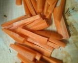 簡単 ごぼう 人参 さつま揚げの 煮物＊作り方1写真