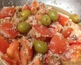 トマトとアンチョビのサラダパスタ☆作り方3写真