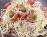 トマトとアンチョビのサラダパスタ☆作り方5写真