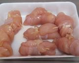 鶏ササミでとろーりチーズ巻き作り方1写真