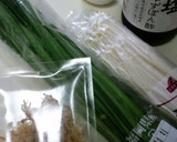簡単★ニラとえのきのポン酢炒め★作り方1写真