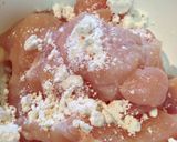 女子力up！柔らか鶏のトマト味噌煮丼♪作り方1写真