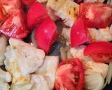 女子力up！柔らか鶏のトマト味噌煮丼♪作り方4写真