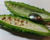 うま～な一品♡豆腐の卵あん ゴーヤ添え作り方2写真