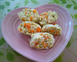 離乳食後期☆鮭と野菜の豆腐ハンバーグ作り方6写真