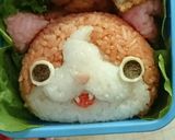 妖怪ウォッチ ジバニャン♪キャラ弁♪作り方6写真