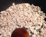 簡単！甘辛☆鶏ごぼう丼作り方2写真