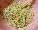 豆腐と海苔の佃煮パスタ作り方5写真