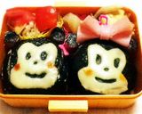 かわいいミッキーミニーお弁当♡作り方10写真