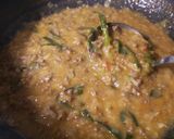 簡単温玉乗せ！茄子と挽肉のピリ辛丼作り方8写真