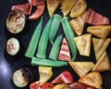 夏野菜とホタテの焼き煮浸し作り方2写真