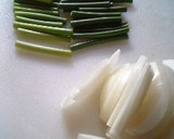 豚とろとにんにくの芽の塩だれ炒め作り方4写真