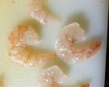もやしとエビのモチモチ焼き作り方1写真