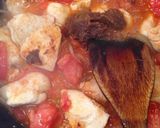 女子力up！柔らか鶏のトマト味噌煮丼♪作り方5写真