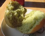 パネトーネマザーで　青汁パン作り方4写真