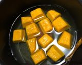 かぼちゃと湯葉のたいたん作り方3写真