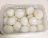 白玉ゴマ団子の黒蜜かけ、揚げなくてもＯＫ作り方7写真