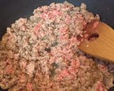 食べ応え抜群★濃い味ミートソーススパ作り方5写真
