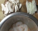 秋もそうめん！あったか海老と椎茸のつけ汁作り方1写真