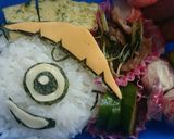 妖怪ウォッチ☆簡単 キャラ弁☆一つ目小僧作り方2写真