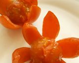 野菜の飾り切り☆食卓を華やかに作り方1写真
