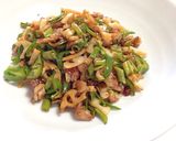 シャキシャキ空芯菜が美味しい〜！青椒肉絲作り方8写真