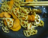 れんこんとにんじんのきんぴら作り方4写真