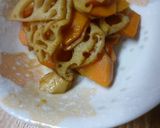 れんこんとにんじんのきんぴら作り方5写真