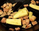 なすとベーコンのトマトパスタ作り方2写真