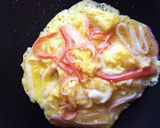 【お弁当】簡単一人分天津丼！作り方1写真