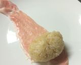肉巻きおにぎり作り方3写真