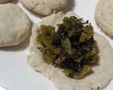 大豆のおやき高菜入り作り方3写真