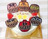 トッキュウジャー☆キャラチョコ作り方8写真