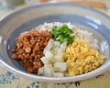 大豆で健康♡おばんざい風そぼろ丼作り方11写真