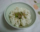 大根の茎とジャコのゴマ油炒め☆ﾟ'･:*作り方7写真