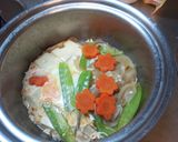 豆腐の卵とじ煮☆揚げ玉のせ♪作り方5写真