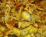 ゴロゴロ野菜の甘辛味のカレー作り方2写真