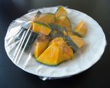 かぼちゃのスフレチーズケーキ作り方1写真