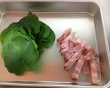 おかわかめとベーコンのジェノベーゼ作り方1写真