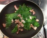 おかわかめとベーコンのジェノベーゼ作り方2写真