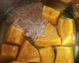 白だしで楽チン！かぼちゃとツナの煮物作り方2写真