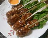 豚ひき肉＆豆腐つくね☆梅と青じそソース作り方11写真