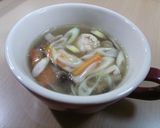 鶏団子と春雨のスープ作り方6写真