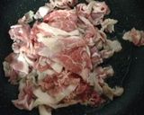 豚の茗荷焼き作り方3写真