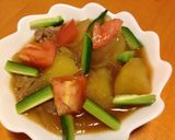 肉じゃがサラダ作り方4写真